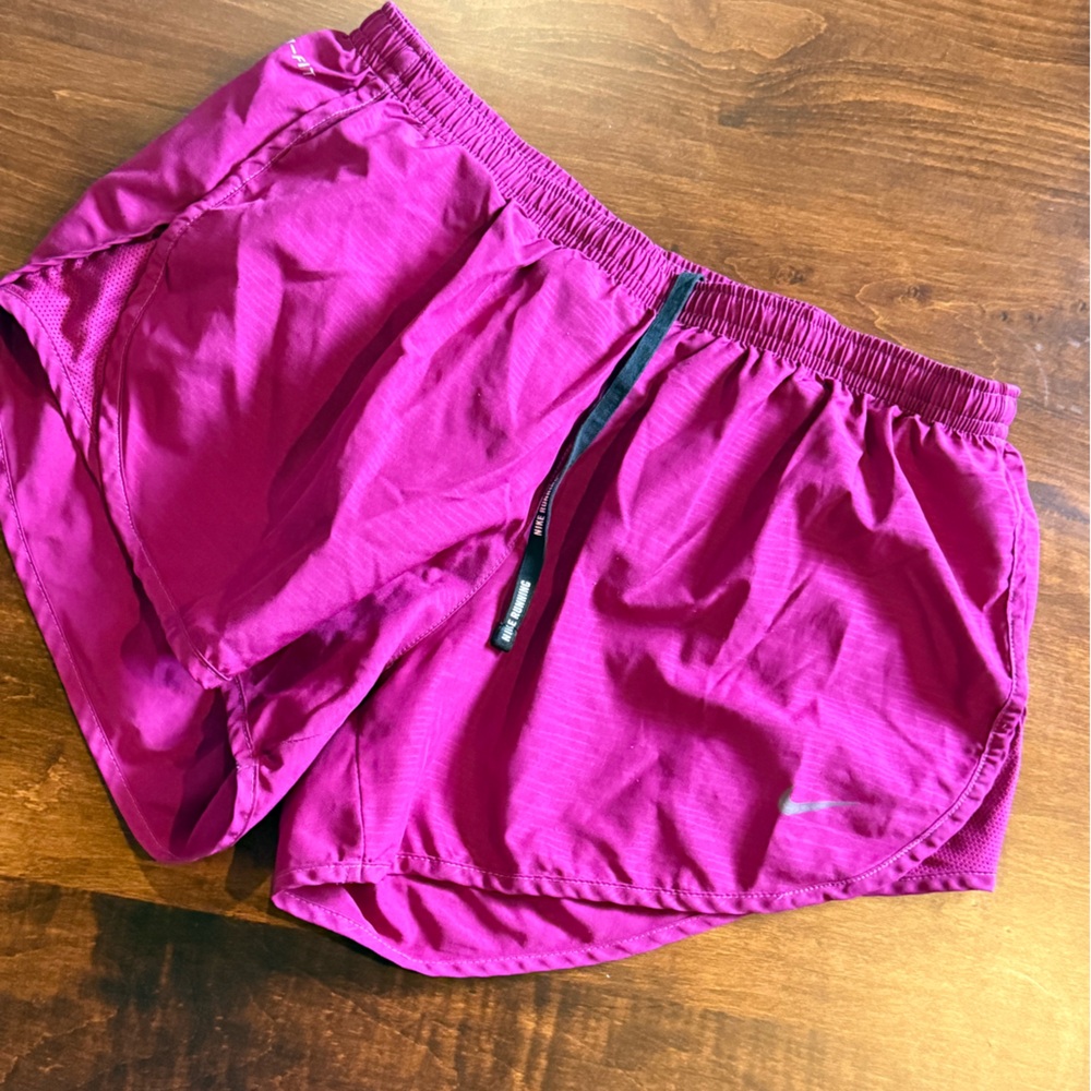 Nike Women's Fuchsia Athletic Shorts